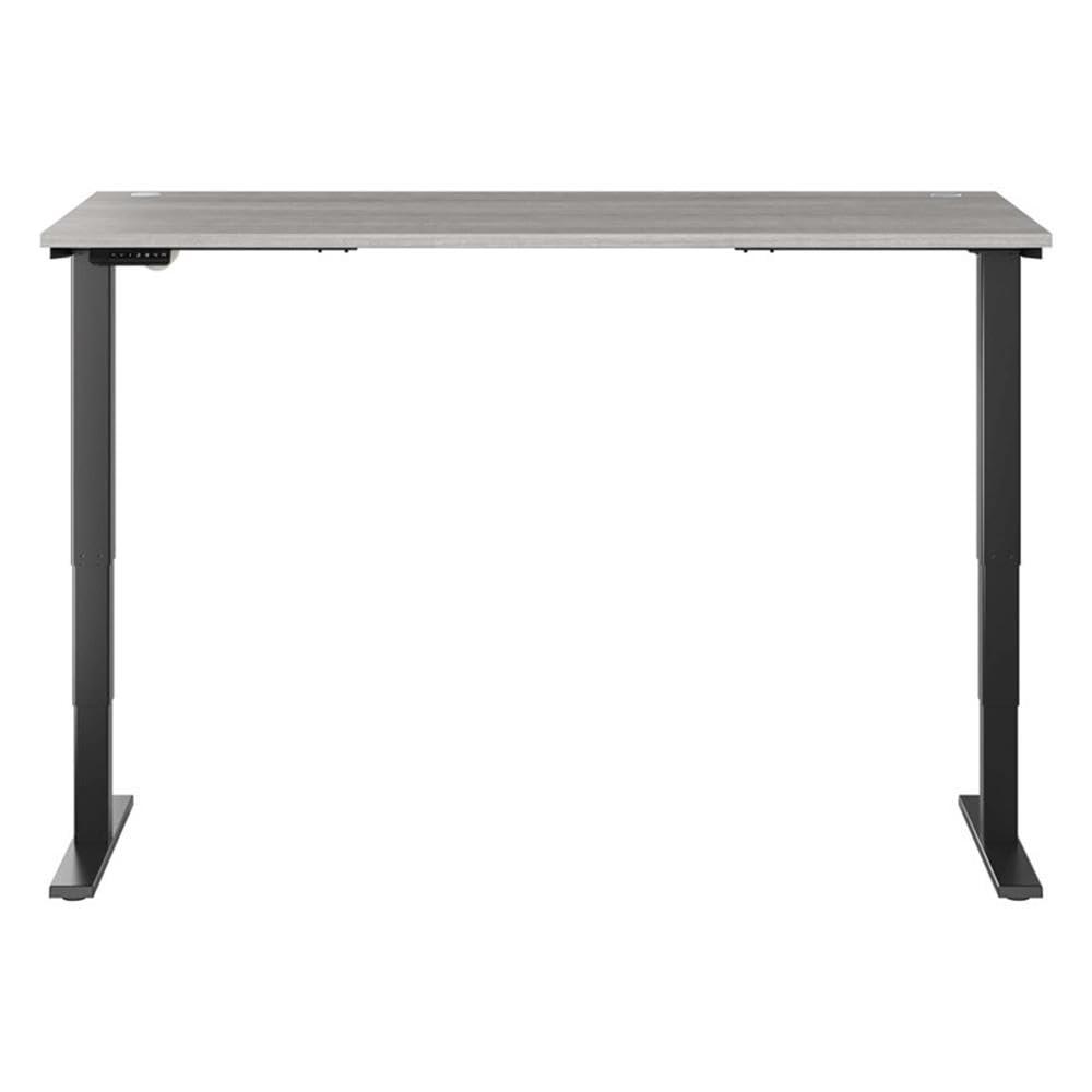 Bush Furniture Bush Business Furniture 72-inch Electric Height Adjustable Standing Desk, Ergonomic Sit-Stand Computer Table for Home and Professional Office, Move 40 Series, Platinum Gray with Black Base