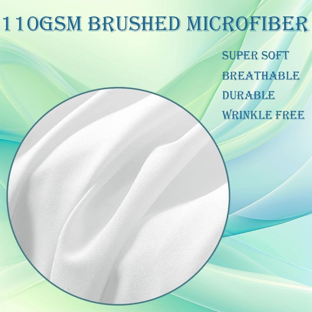 Zhrylliq Zhrylliq Japanese Crane Sheets Twin Size, Cherry Blossom Bed Sheets & Bedroom Decor, Asian Bedding Set 3 Piece - 16 Inch Deep Pocket Fitted Sheet,1 Flat Sheet, 1 Pillow Case, Microfiber