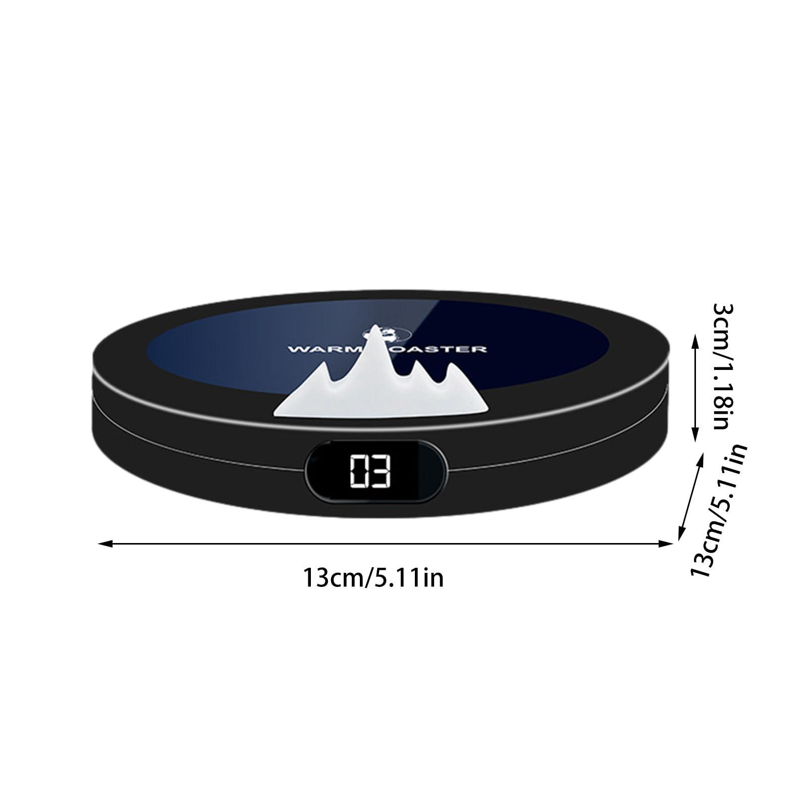 Generic Electric Cup Heater with 3-Temp Settings - Coffee Cup Warmer | Cup Warmer for Coffee, Tea, Milk, Water | Beverage Warmers Heating Plate, Candle Warmer for All Cups