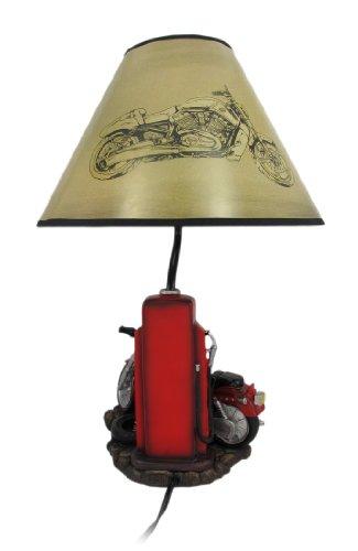 DWK DWK Memory Lane Retro Motorcycle 19 Inch Table Lamp