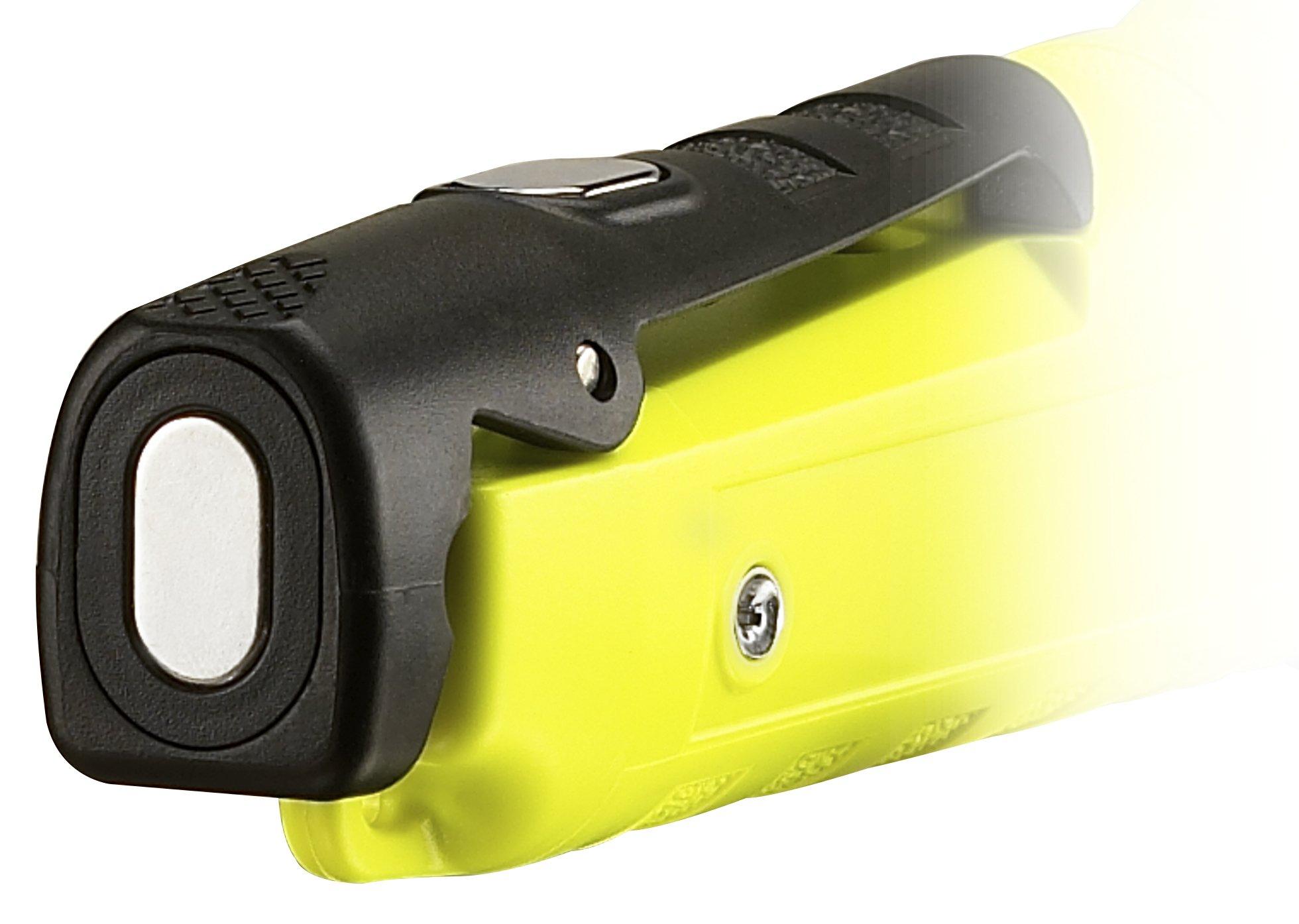 Streamlight Streamlight 68785 Dualie 275-Lumen Multi-Function Intrinsically Safe Rechargeable Flashlight with Magnetic Clip, Light Only, Yellow