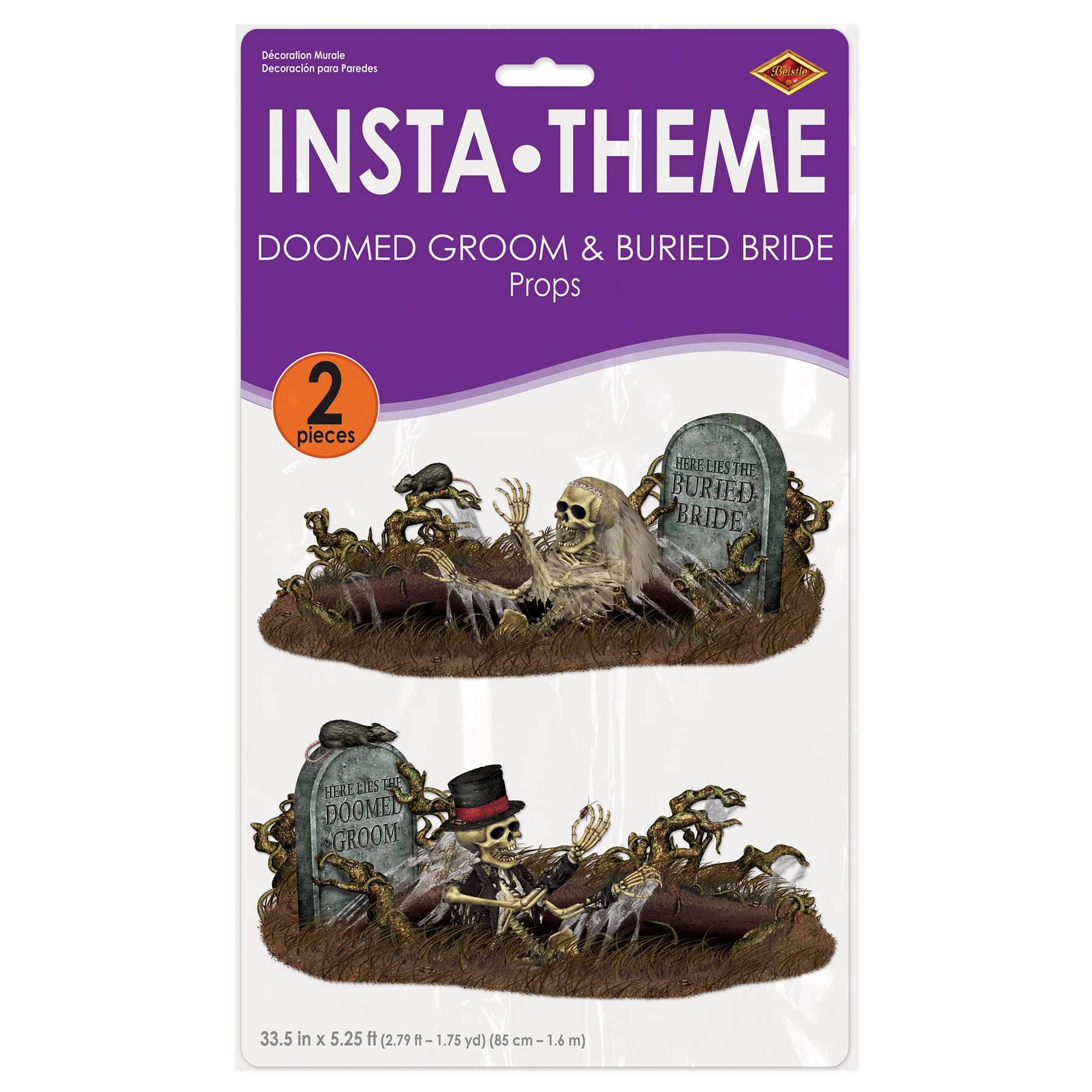 Beistle Beistle Doomed Groom and Buried Bride Props