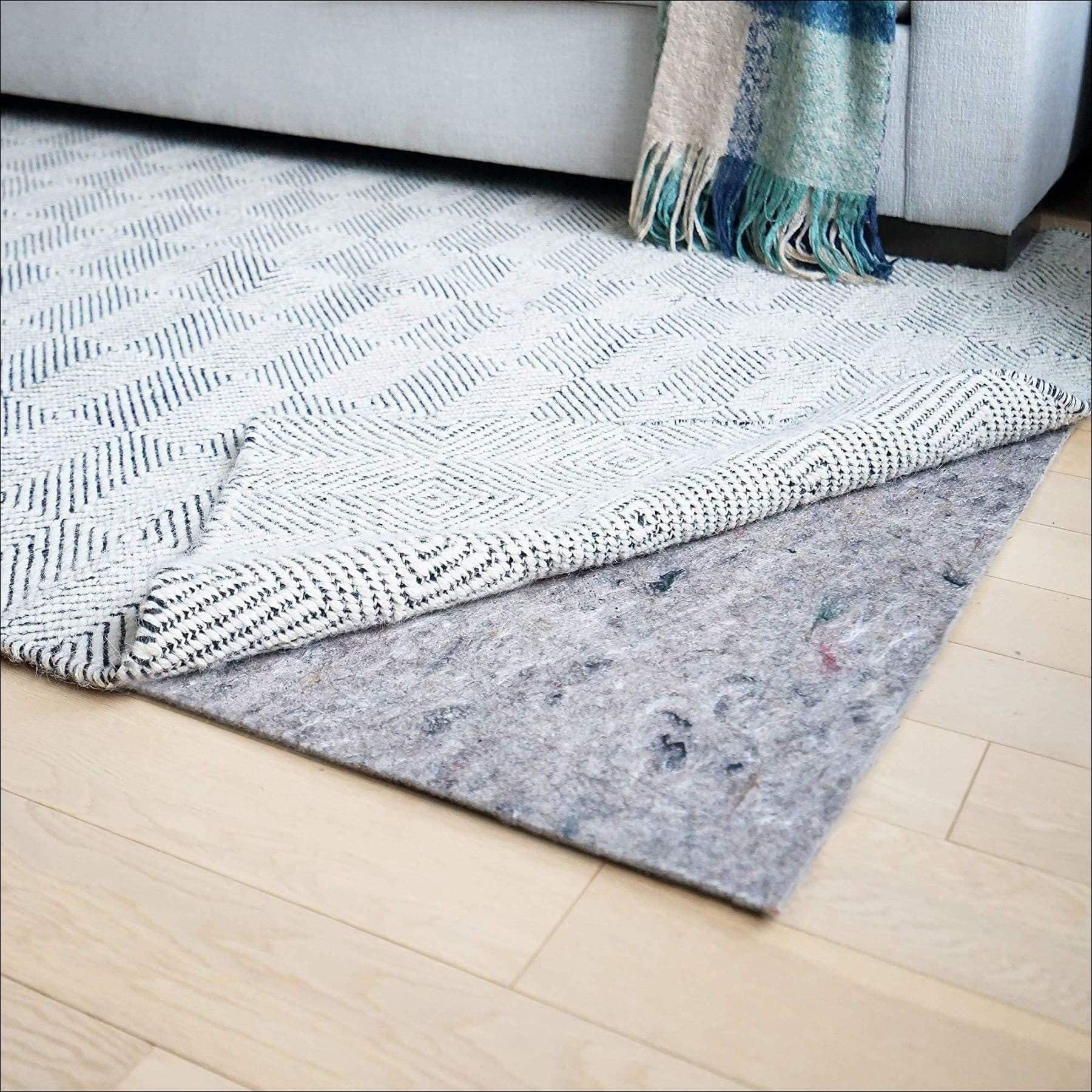 RUGPADUSA RUGPADUSA 100% Felt 8'10" x 11'10" Rug Pad for Hardwood Floors, 1/3 Inch Thick Cushioning - Prolong The Life of Your Rugs and Flooring, Safe for All Floors and Finishes