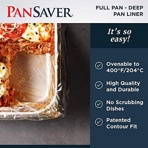 PanSaver Pansaver 42002 Disposable Pan Liners Fits 6"D Full-Size Steam Table Pans
