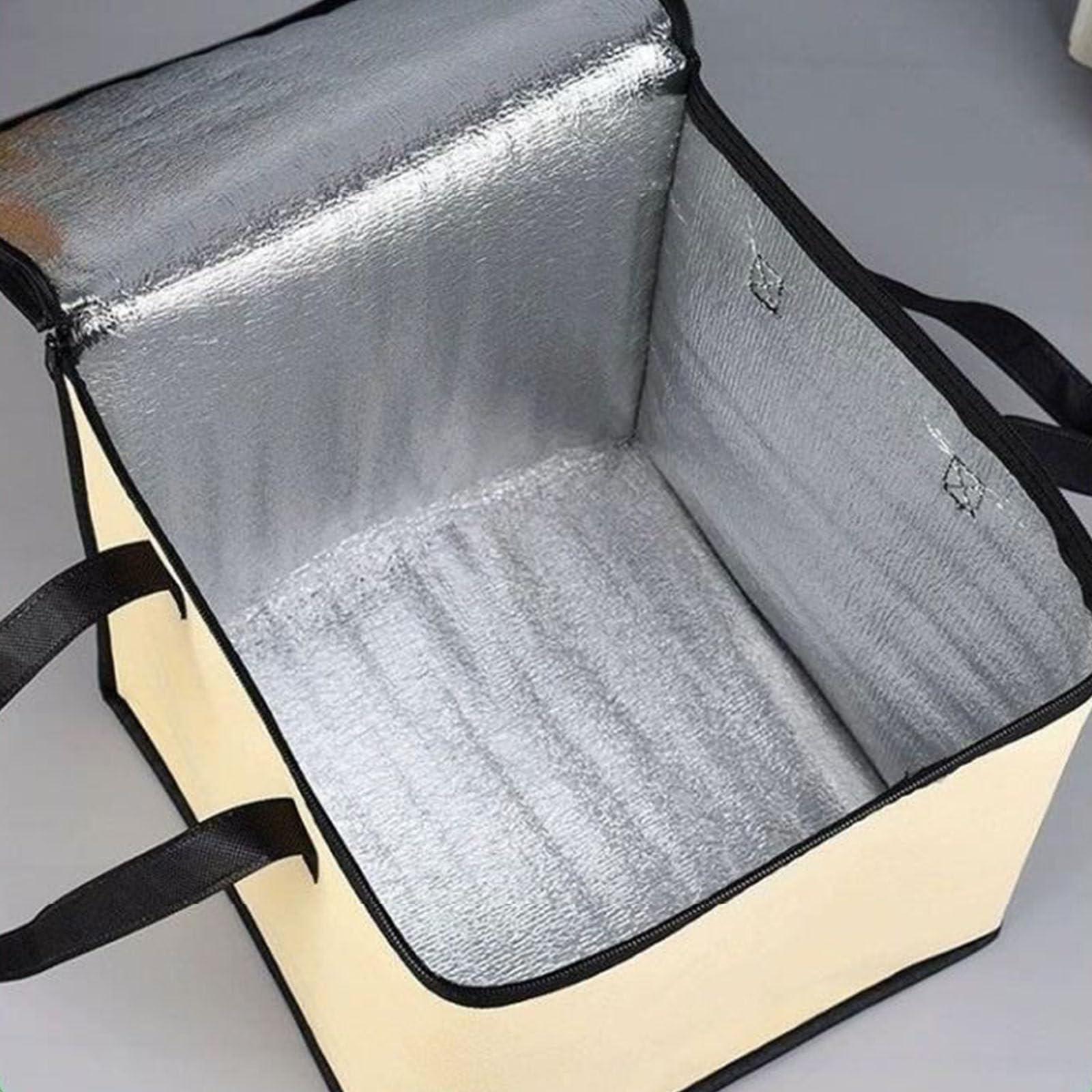 pealiritansemen Bread Proofer, Portable Temperature Control Proofing Box, Zipper Closure, Dough Proofing Bag, Suitable For Making Bread, Yogurt, Natto And Handmade Soap,35L