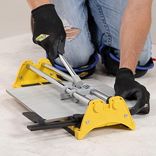ROBERTS QEP Tile Cutter, 1/2 in Cap, 14 in, Yellow