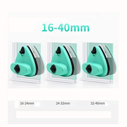 JTKDL JTKDL Magnetic Window Cleaner Double Side Glass Wiper for High-Rise Double Glazed Window with Thickness 0.6\"-1.6\" (15-40mm) 6-Files Adjustable Magnetic Window Cleaning Tool