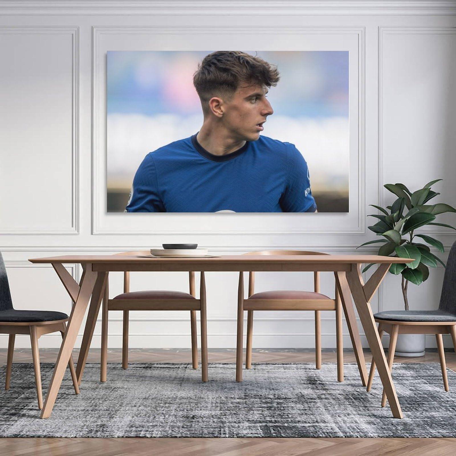 DEPI DEPI Mason Mount Poster Football Player 2 Picture Print Wall Art Poster Painting Canvas Posters Artworks Gift Idea Room Aesthetic 24x36inch(60x90cm)