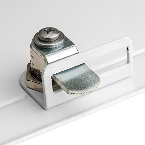 ARCHITECTURAL MAILBOXES Architectural Mailboxes Oasis Classic Large High Security Parcel Mailbox, White