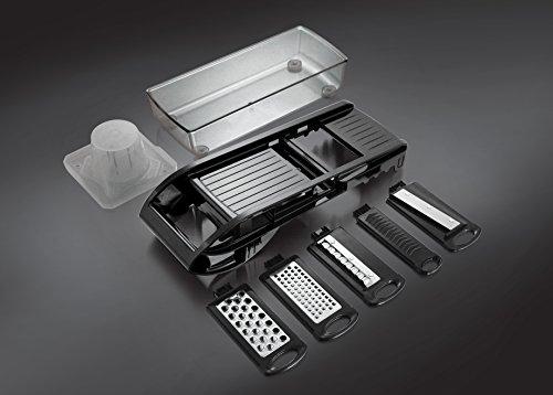 Simposh Simposh Compact Multi Box Grater, Black