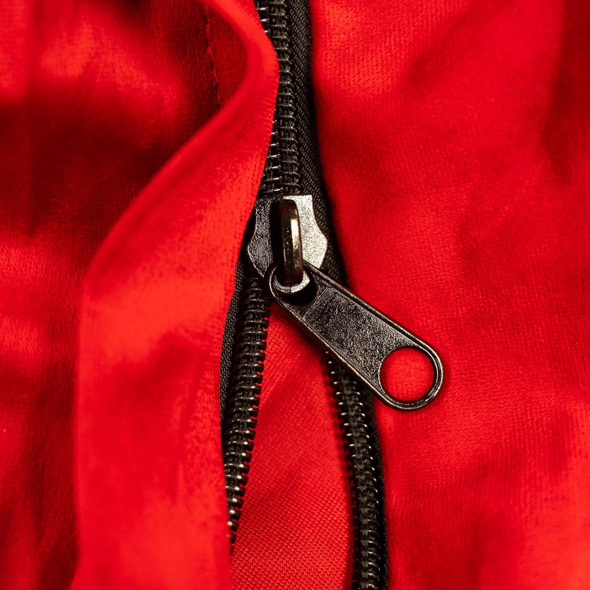 ULTIMATE SACK ULTIMATE SACK 6000 (6 ft.) Bean Bag Chair Cover in Multiple Colors: Cover ONLY. (6000, Red Suede)