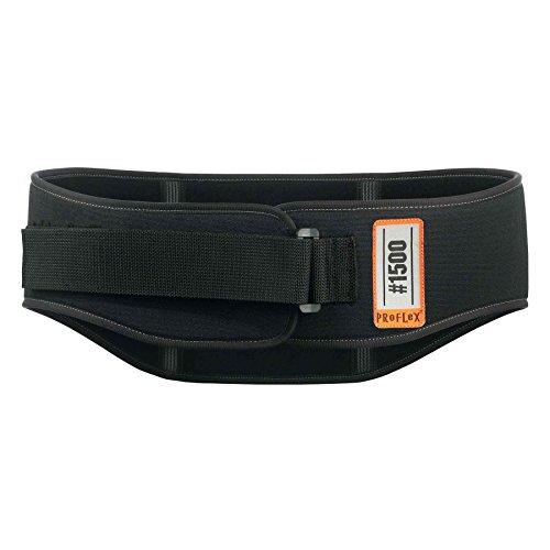 Ergodyne Ergodyne ProFlex 1500 Weight Lifters Style Back Support Belt, Medium, Black