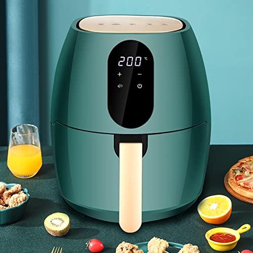 AJIEYMXD AJIEYMXD Home Air Fryer, LCD Touch Screen Panel, Fast Low Fat Cooking Electric Oven, Easy Clean, 6.5L, Dark Green needed Efficency