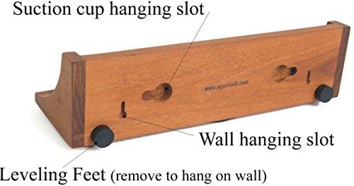 AquaTeak AquaTeak The Original Moa Straight Teak Shower Shelf