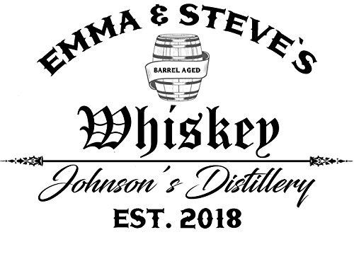 Sofia\'s Findings Personalized - Custom Engraved American Premium Oak Aging Barrel - Age your own Whiskey, Beer, Wine, Bourbon, Tequila, Rum, Hot Sauce & More | Barrel Aged (5 Liters)