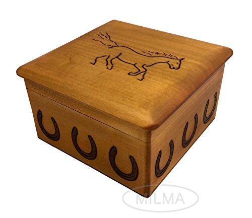 Henry Cornell and Associates Henry Cornell and Associates Medium Galloping Horse Box, Brown