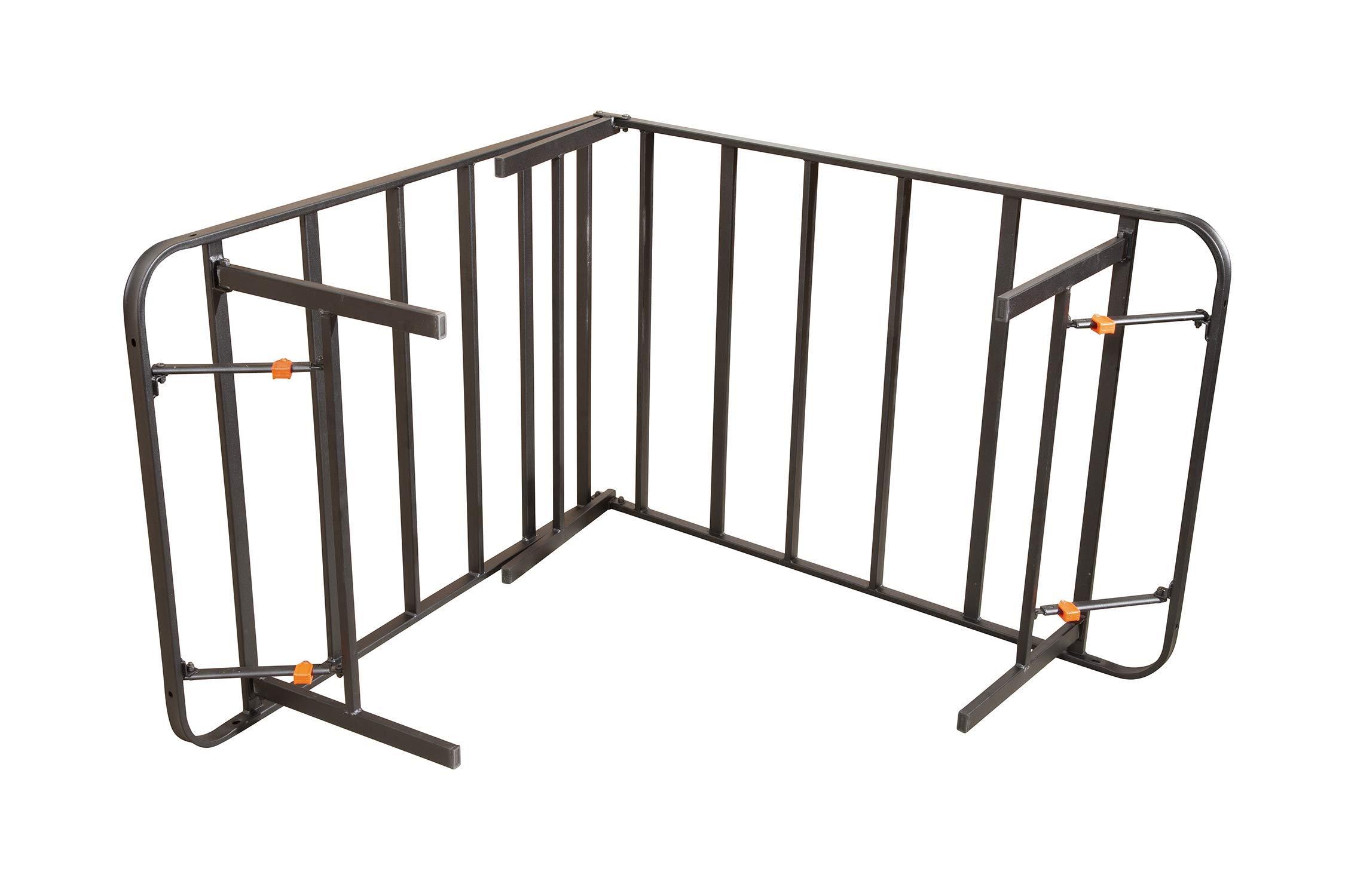 Hollywood Bed Frames Hollywood Bed Frames Bedder Base Platform, Double, Black