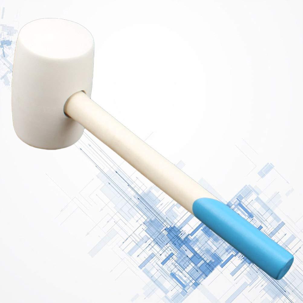 iplusmile Wooden Handle Rubber Hammer Rubber Mallet Kids Hammer Toys Small Hammer for Child Kids Playing