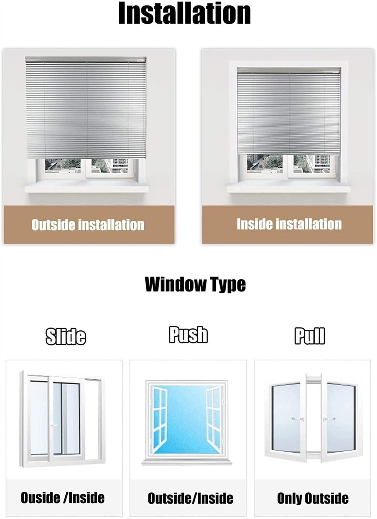 WAHHWF Waterproof Blinds for Bathroom Shower Window, Black PVC Venetian Blinds with Tapes, 2 inch Slats, 23.6 31.5 39.4 47.2 55.1 inch Wide Horizontal Blind for Home Office (Size : 80x180cm(31.5"x70.9"))