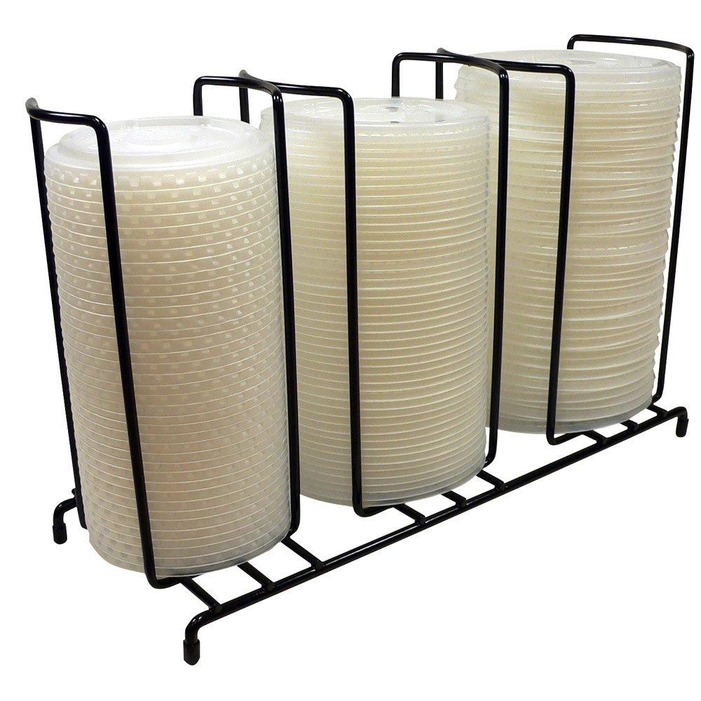 San Jamar San Jamar C8003WF Wire Form Disp 3 Comp, Steel