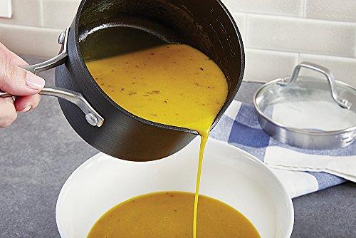 Calphalon Calphalon Classic Nonstick Sauce Pan with Cover, 1.5 quart, Grey