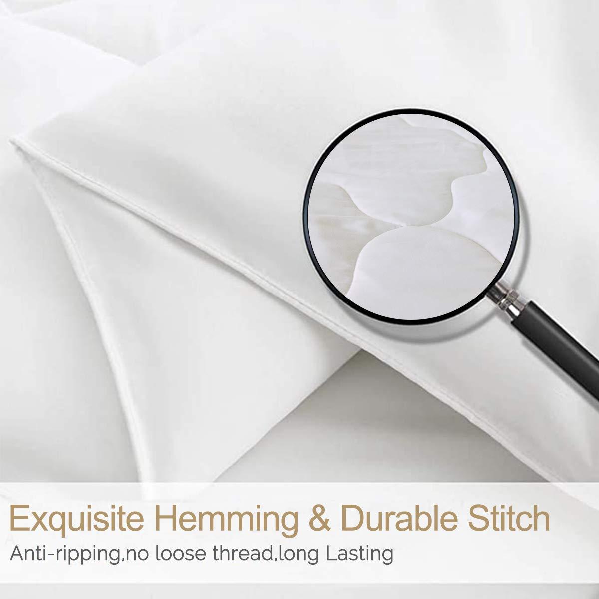 BlessLiving BlessLiving Eiffel Tower Comforter Set Bed in A Bag - Retro Blue, Paris Spring Flowers Oil Painting 8 Pieces Bedding Sets Ultra Soft Microfiber Bedroom Comforters with Sheets and Shams (Queen)