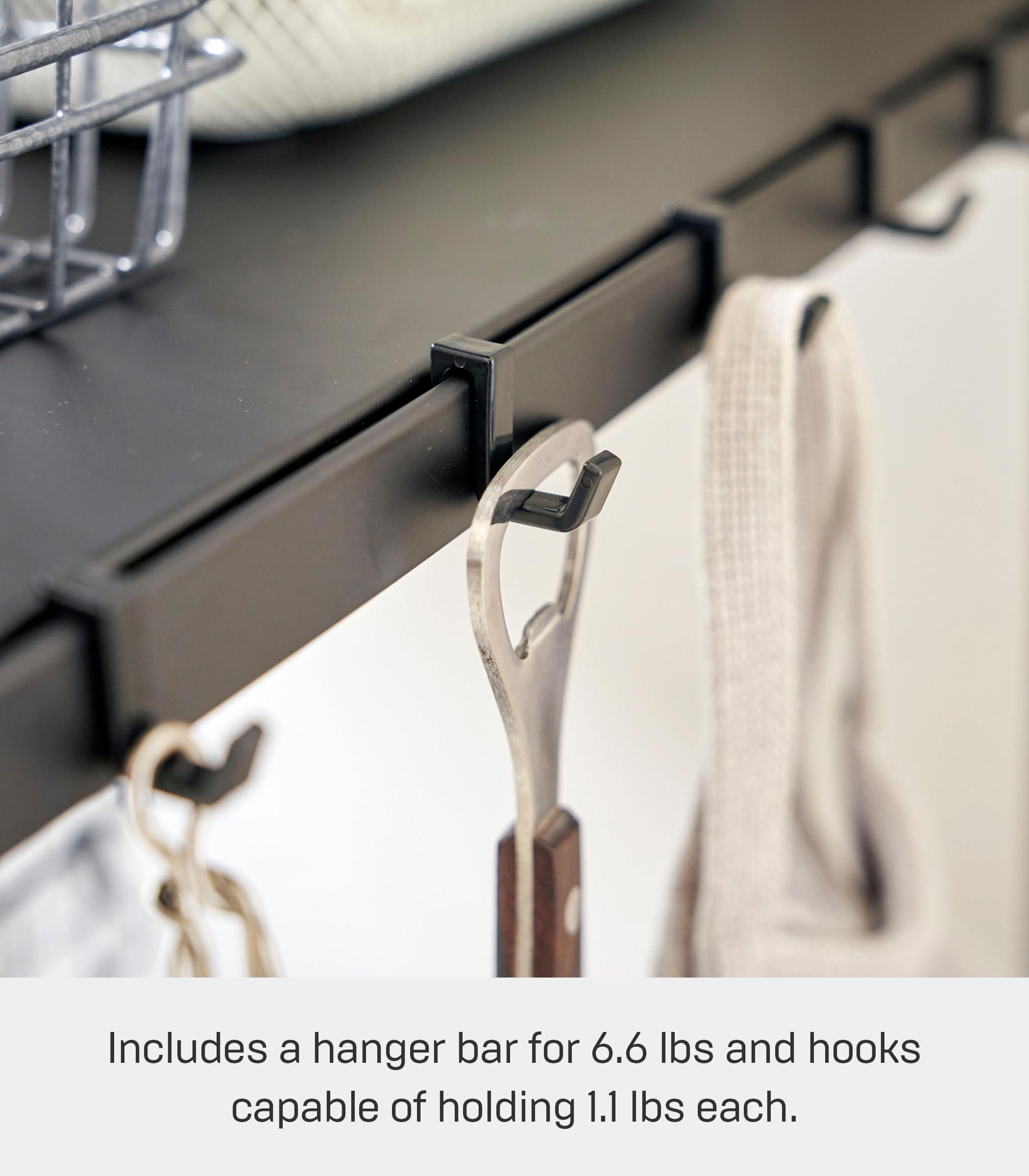 YAMAZAKI Yamazaki Home Tower Kitchen Appliance Storage Rack Metal Shelving Unit - Standing Organizer Heavy Duty Shelves - 35-Inch, 35" - Steel