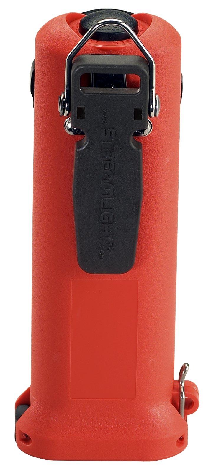 Streamlight Streamlight 90540 Survivor 175-Lumen Alkaline Safety-Rated Firefighter Right Angle Flashlight, Orange