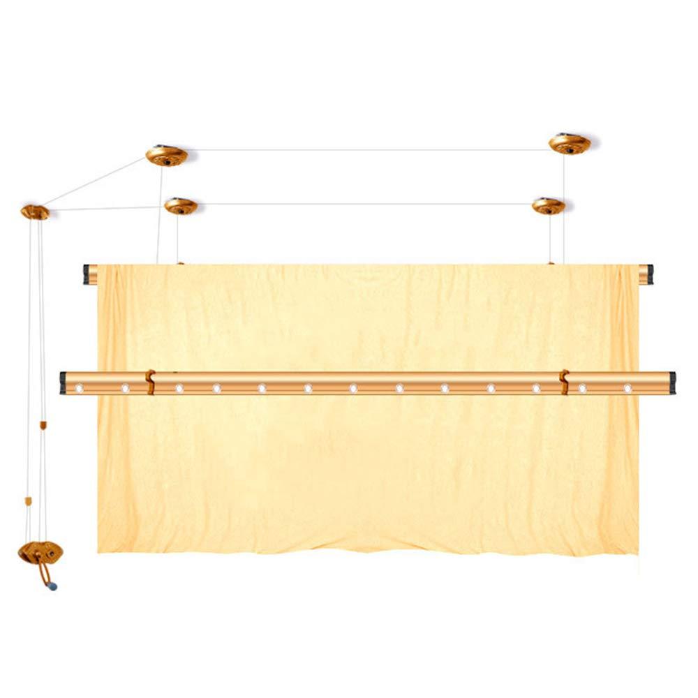 Drying Rack Drying Rack Clothes Ceiling Pulley Airer, Dryer, Manual, Strong and Easy to Install