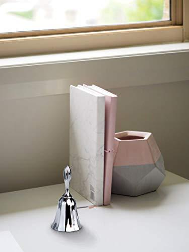 Fashioncraft FASHIONCRAFT 4603 Silver Wedding Bells, in Chrome Plated Cast Metal, Wedding Kissing Bells, 36-Piece