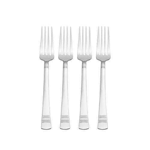 International Silver International Silver Kensington 20-Piece Stainless Steel Flatware Set, Service for 4
