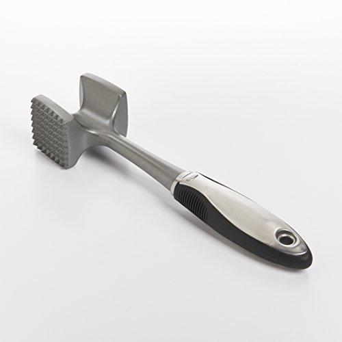 OXO OXO SteeL Dishwasher Safe Meat Tenderizer,Silver
