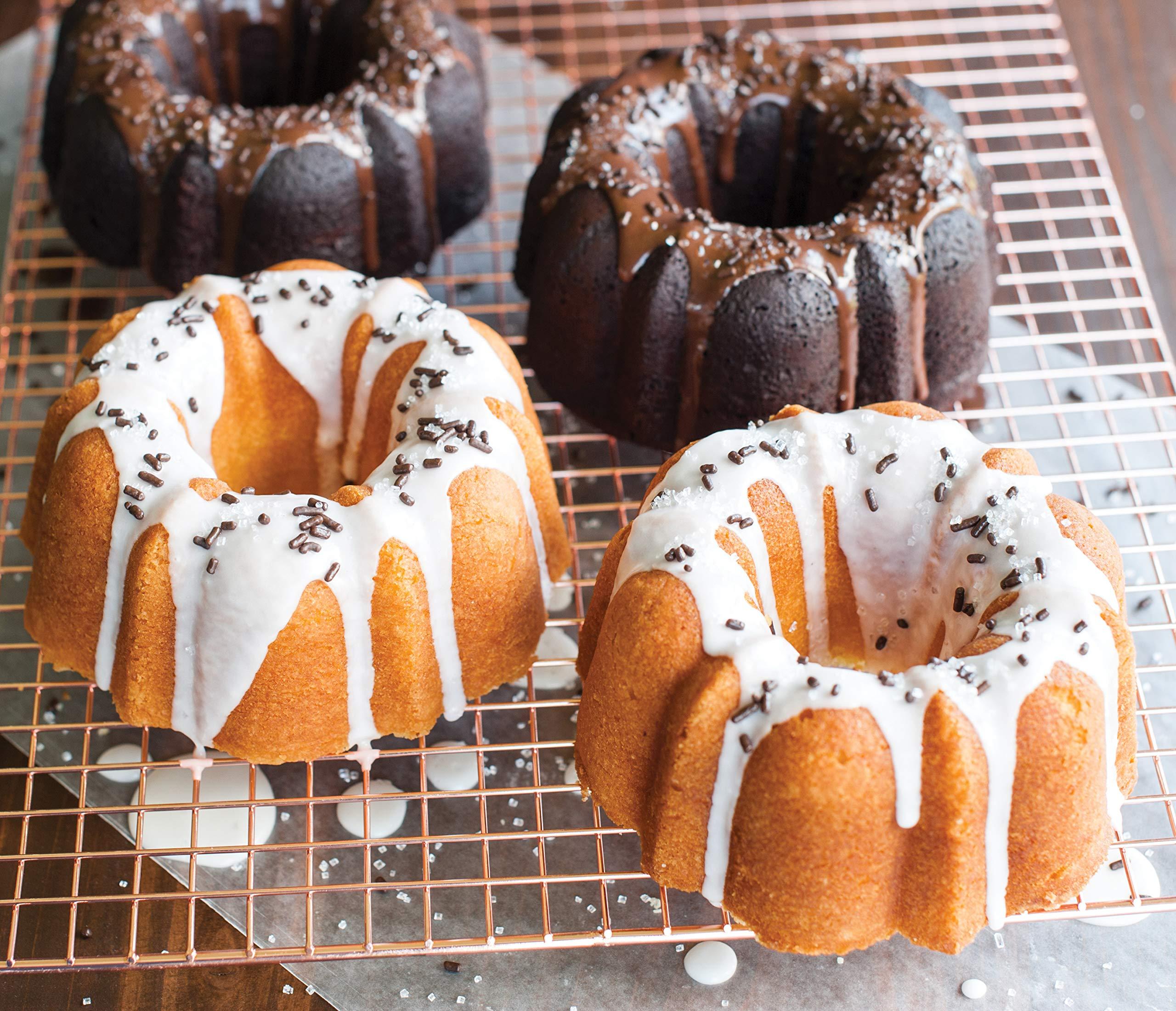 Nordic Ware Nordic Ware Formed Bundt, 3 Cup, Red