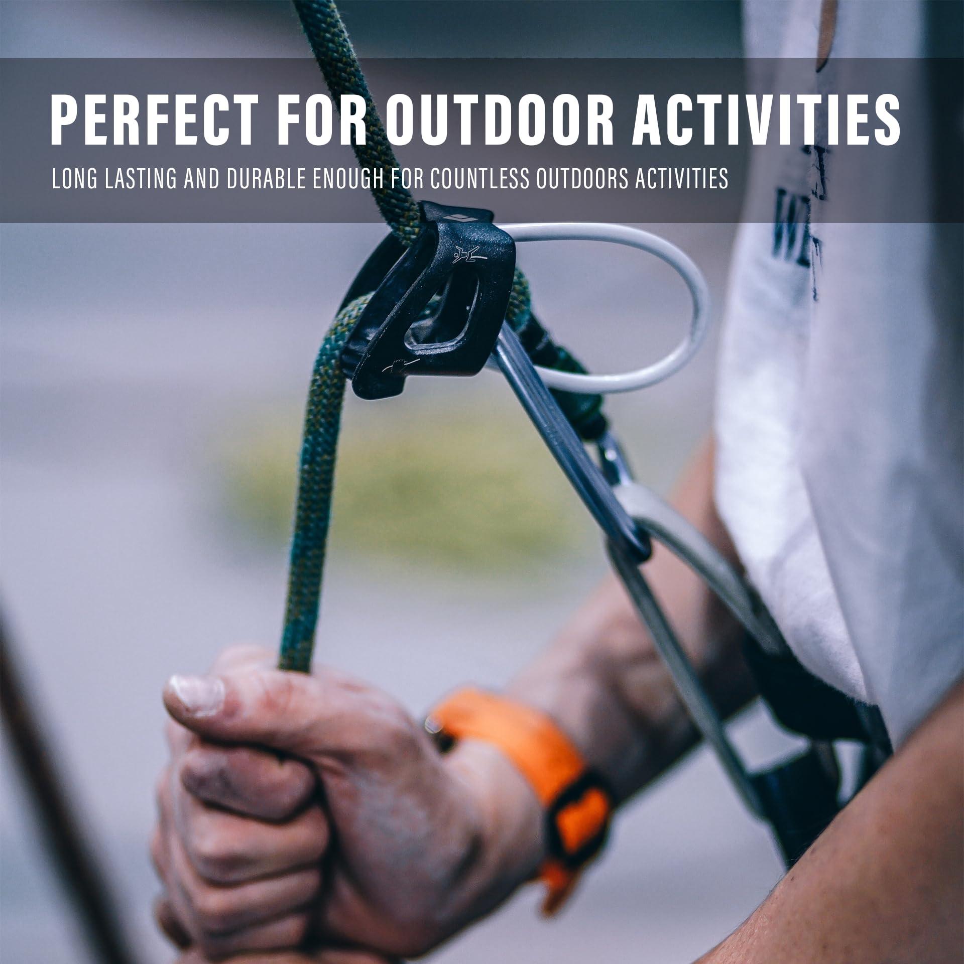 GIAHAND Diamond Braided Polypropylene Rope Nylon Rope Mix Thick Heavy Duty Ropes 1/2 inch 50ft High Strength Rope Perfect for Clothesrope Camping Hiking and Other Outdoor Activities Orange