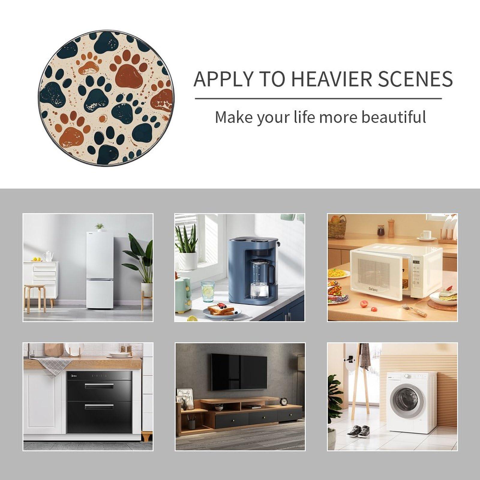 RKJVB Fridge Magnets Funny Cute Strong Magnetic Refrigerator Sticker Dog Paw Refrigerator Magnets Reusable Fridge Magnet Sticker for Kitchen Locker Car Home Whiteboard Office