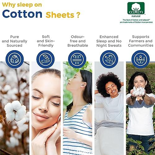 THREAD SPREAD THREAD SPREAD 100% Egyptian Cotton Fitted Sheet Twin Size - 600 Thread Count 16\" Deep Pocket Twin Fitted Sheet Only, Soft Cooling Sateen Elastic Bottom Sheet, Fits College Dorm Mattress, Teens - Teal
