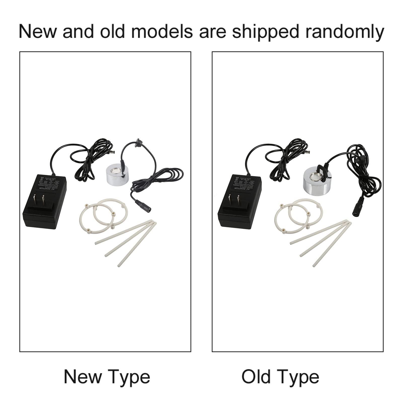 Enforose Enforose Mist Maker, Water Fountain Pond Atomizer Air Humidifier 24V Ultrasonic Mist Maker for Gardening(EU/US Style)(US Style)