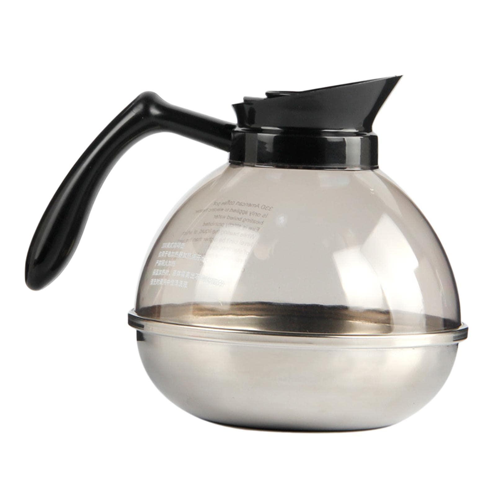 Gazechimp Coffee Decanter Pot Replacement Carafe,Coffee Carafe Coffee Kettle for Restaurant