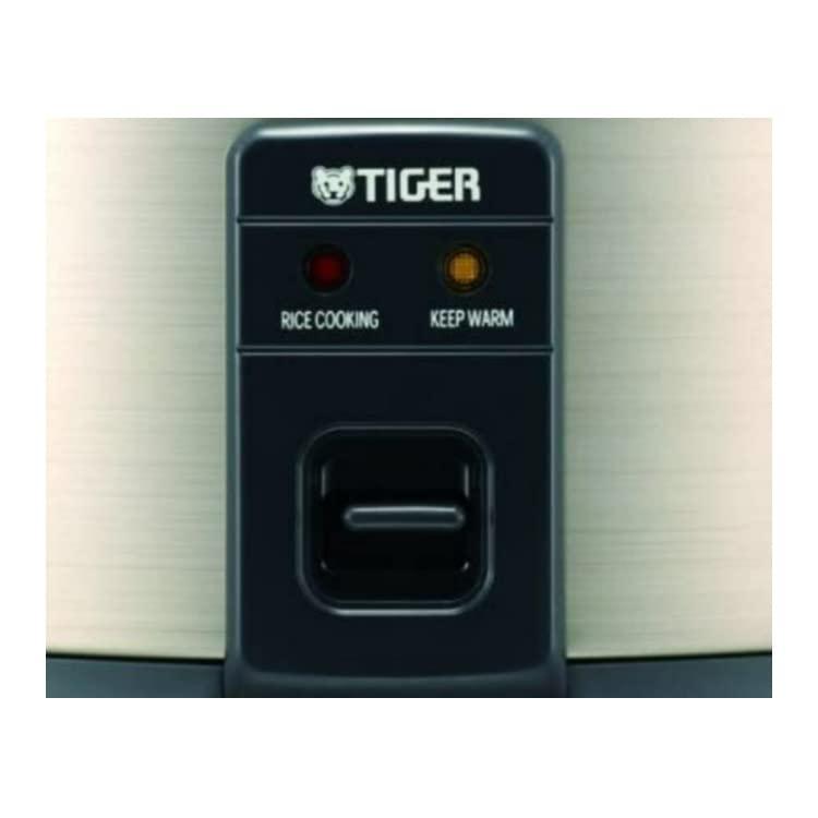 Tiger Tiger JNP-S55U 3-Cup Capacity White Rice Cooker with Non-Stick Inner Pot, Spatula and Measuring Cup, Keep Warm Setting Upto12 hours (Urban Satin)