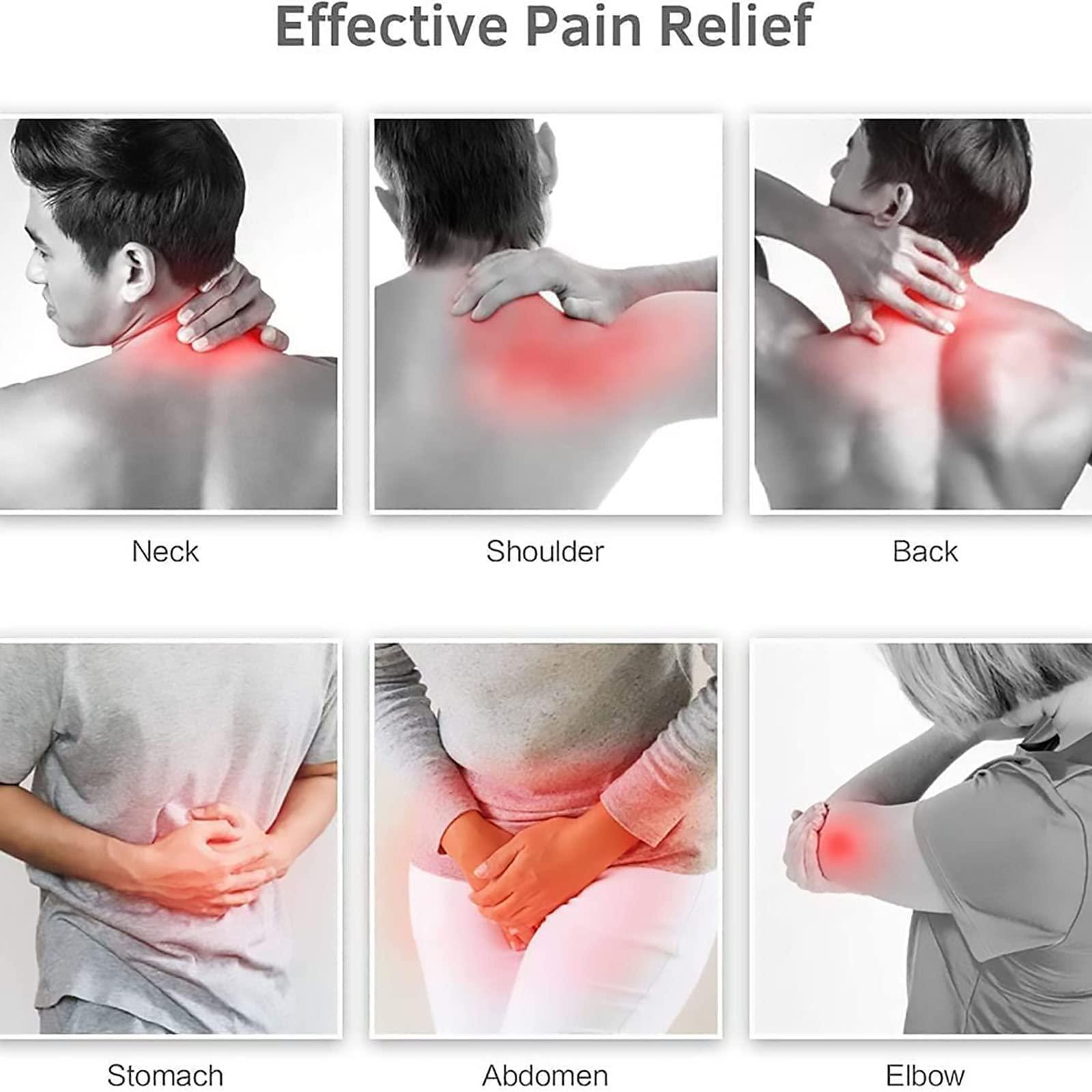 HAILM HAILM Massage Heating Mattress, Jade Electric Heating Mat with Overheat Protection and Smart Timer Setting, Surprise Gifts for Parents/Lovers/Friends, 31.4x75 Inch