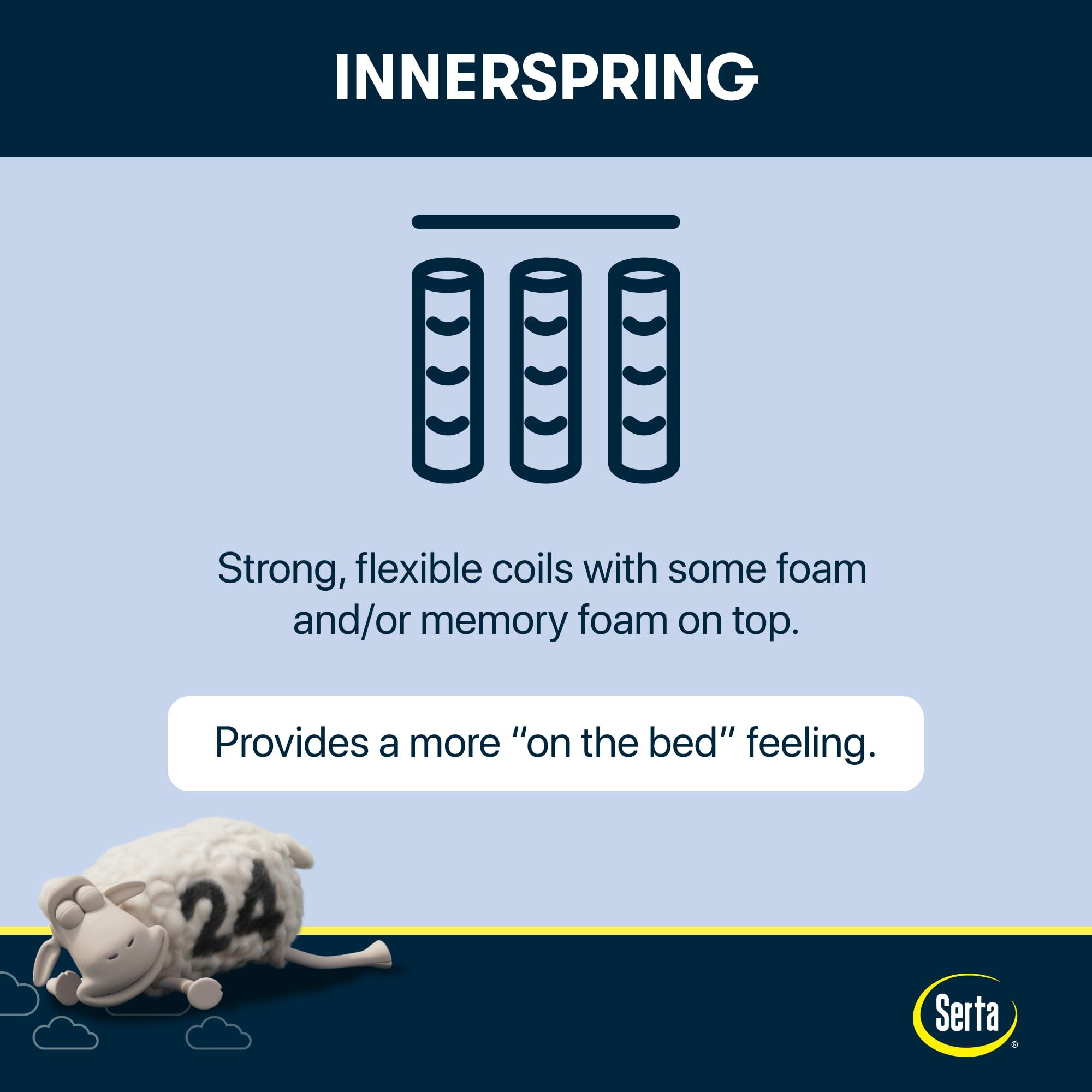 Serta Serta Perfect Sleeper Ultimate 12\" Twin Mattress - Extra Firm, Cooling Gel Memory Foam, Pocket Innersprings for Motion Isolation, Edge Support, CertiPUR-US Certified - Oasis Sleep