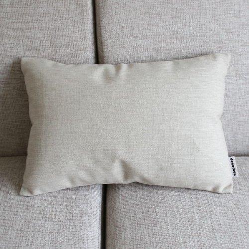decorbox Decorbox Piano Keyboard Simple Music Throw Pillow Case Decor Cushion Covers Oblong 20*12 Inch Beige Cotton Blend Linen