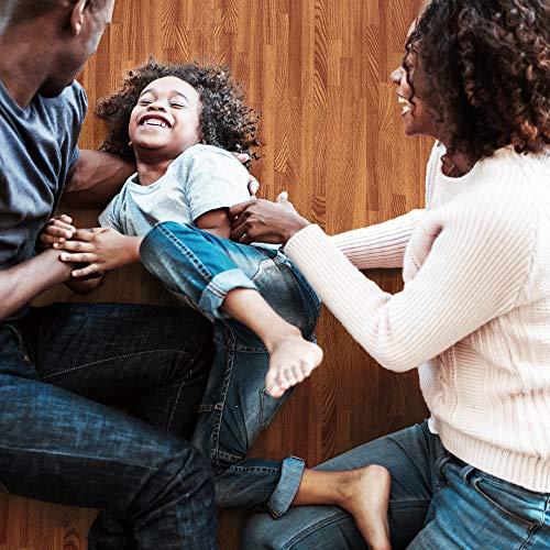 We Sell Mats Forest Floor 5/8 Inch Thick Printed Foam Tiles, Premium Wood Grain Interlocking Foam Floor Mats, Anti-Fatigue Flooring, Mahogany, 16 Sq Ft