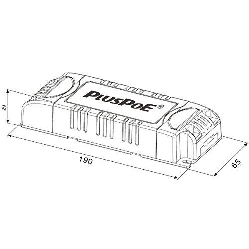 PLUSPOE PLUSPOE 24Volt 80Watt Triac Dimmable Driver Transformer for LED Tape Strip Lights, Phase Dimming, ETL Approved