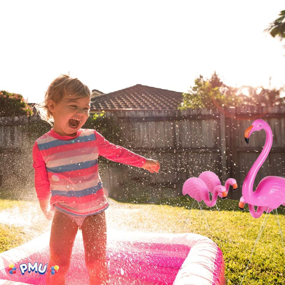 PMU PMU Flamingo Family of Five Yard Decorations Lawn Kit (5/pkg) Pkg/1