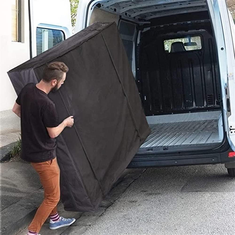 XHHBS Mattress Bags for Moving, Full Size Mattress Protection Cover Moving Cover Reusable Mattress Protector Moving Cover Waterproof Mattress Storage Bag with Heavy Duty Handles and Strong Zipper ( Color :