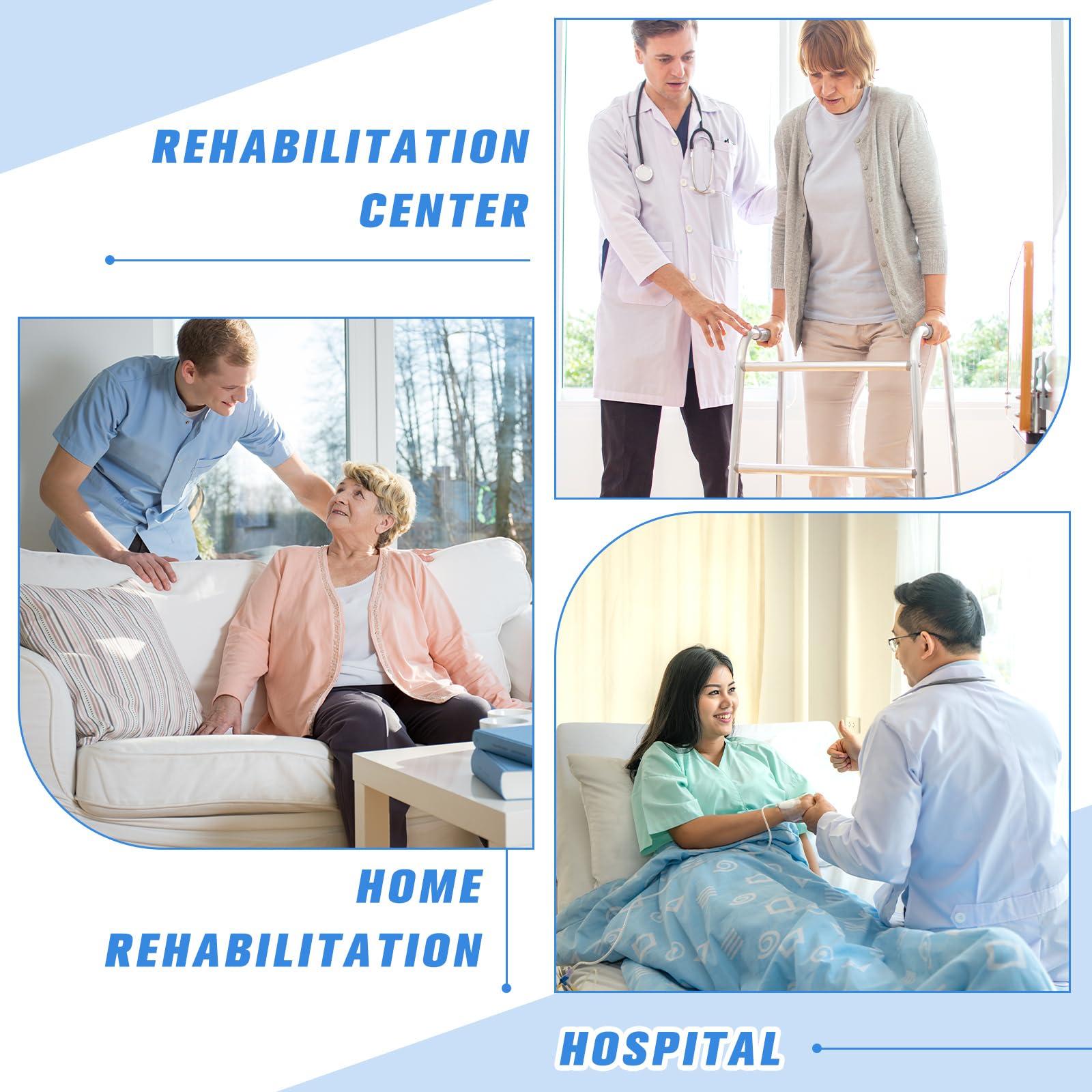 DoubleFill DoubleFill Hip Abduction Pillow Hip Surgery Pillow Hip Surgery Recovery Supplies Comfortable Support Hip Replacement Pillow with Strap and Cover for Legs Reducing Pain