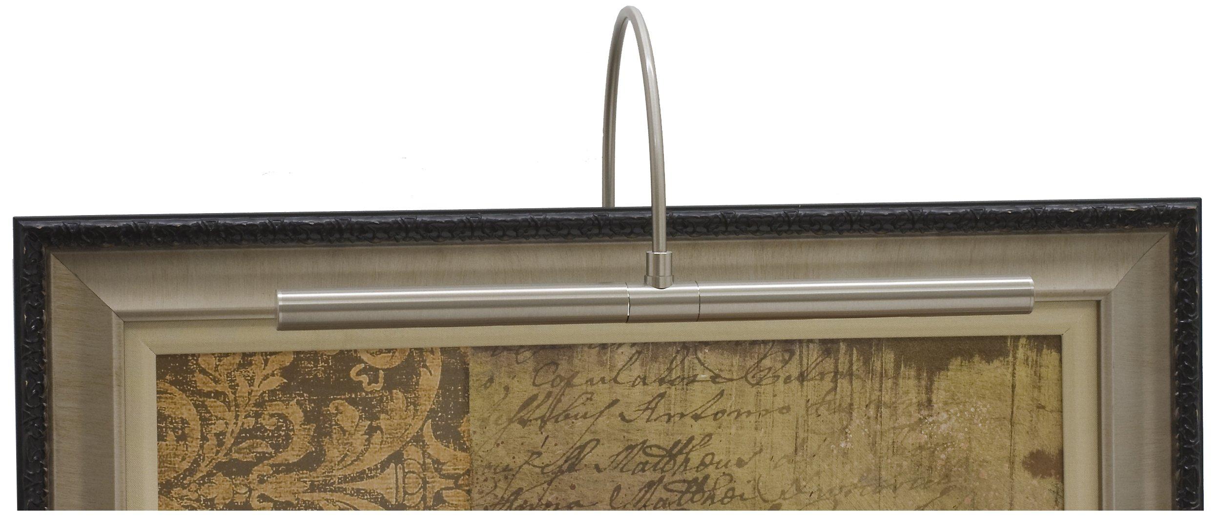 House of Troy House of Troy APR16-52 Advent Profile Picture Light, 16", Satin Nickel