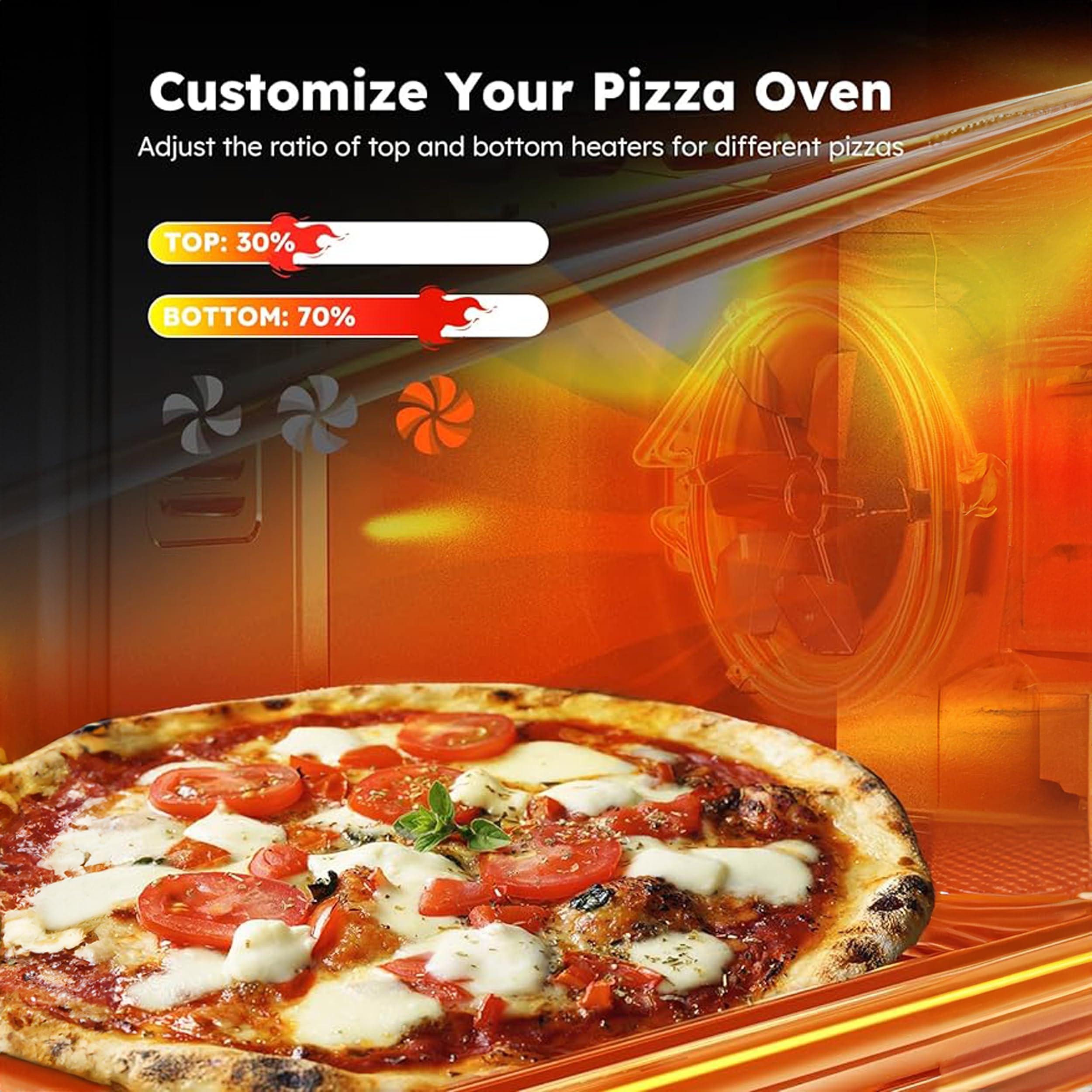 Nuwave Nuwave Bravo Air Fryer Toaster Smart Oven, 12-in-1 Countertop Convection, 1800 Watts, 21-Qt Capacity, 50-450F Temp Controls, Top and Bottom Heater Adjustments 0%-100%, PFAS Free, Stainless Steel