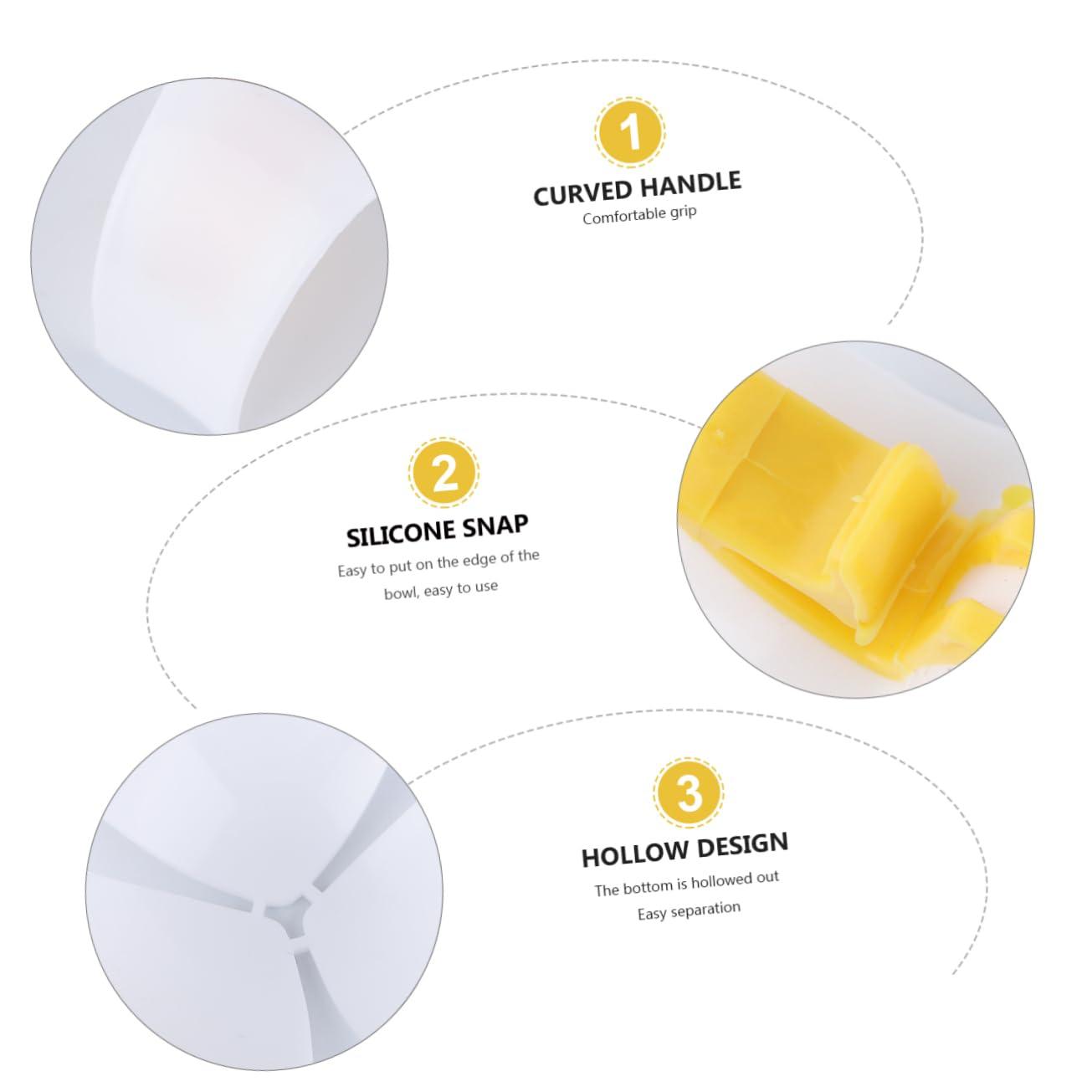 NAMOARLY NAMOARLY 1 PC Egg Separator Yolk Sifting Kitchen Cooking Gadget Egg Yolk Extractor Egg Divider White